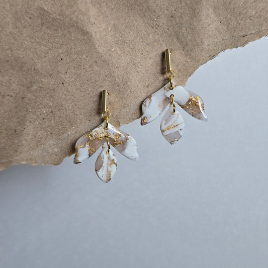 White & Gold Marble