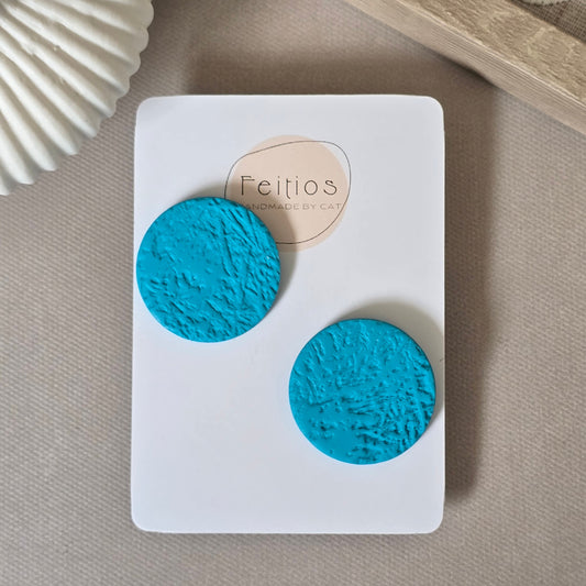 Blue Mint large stud